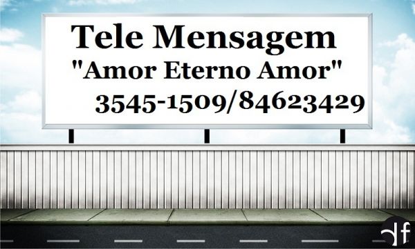TeleMensagem Fonada Paulista (81)3545-1509